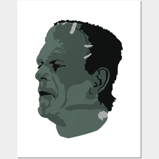 Frankensteins monster Wall Art by FutureSpaceDesigns